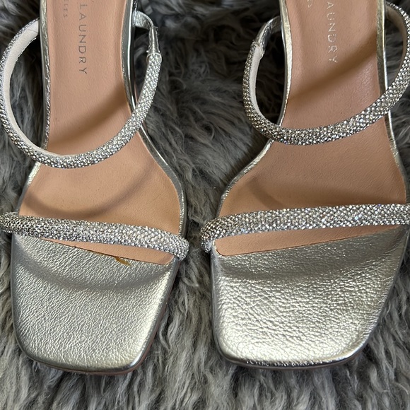 New Chinese Laundry Janai crystal straps heeled sandals Women, Size 9.5 - Picture 3 of 12